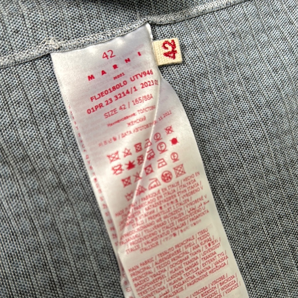 Marni Checkered Zip-Up Jacket - image 2